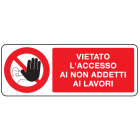 OCMEI SRL - OCM6CR719-B CART.DIVIETO F.TO MM 330X500