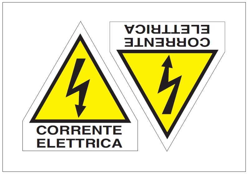 OCMEI SRL - OCM6ET2352 CF.10F ETICH. CORR.ELETTR. L.120+33 (2XF