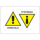 OCMEI SRL - OCM6ET2359 CF.10F ETICH. PERICOLO LATO 120+33 (2XF)