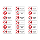 OCMEI SRL - OCM6ET2506 CF.10F ETICH NON EFFETTUARE MANOVRE (18X