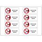 OCMEI SRL - OCM6ET2507 CF.10F ETICH.NON EFFETTUARE MANOVRE (8XF