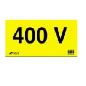 OCMEI SRL - OCMAT-53/05 ETICHETTA 400 V 50MM