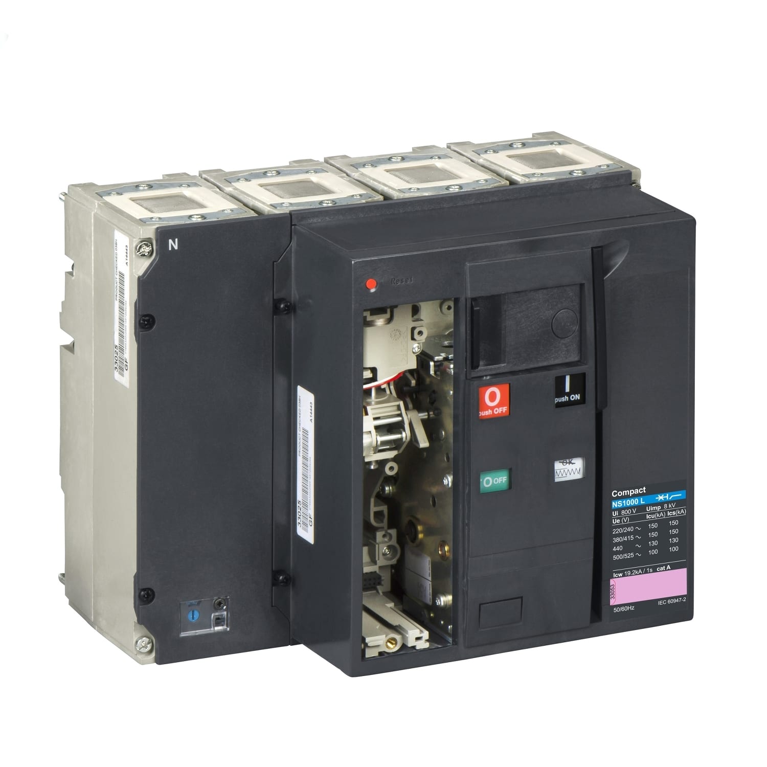 SCHNEIDER ELECTRIC - SNR33296 NS1000L TELECOM FISSO 4P SENZA MLOGIC