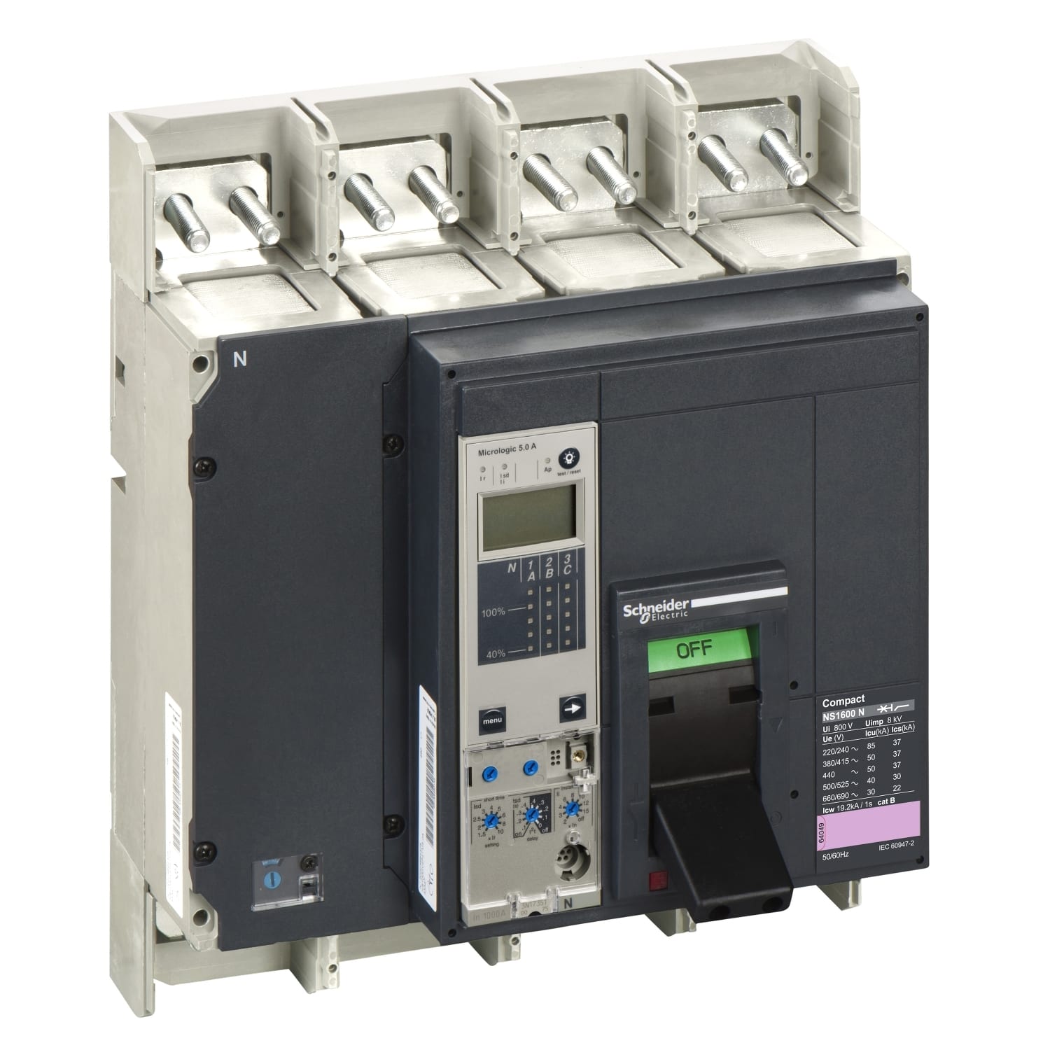 SCHNEIDER ELECTRIC - SNR33414 Compact NS1600N, 4 P, 1600A, max. Aussch