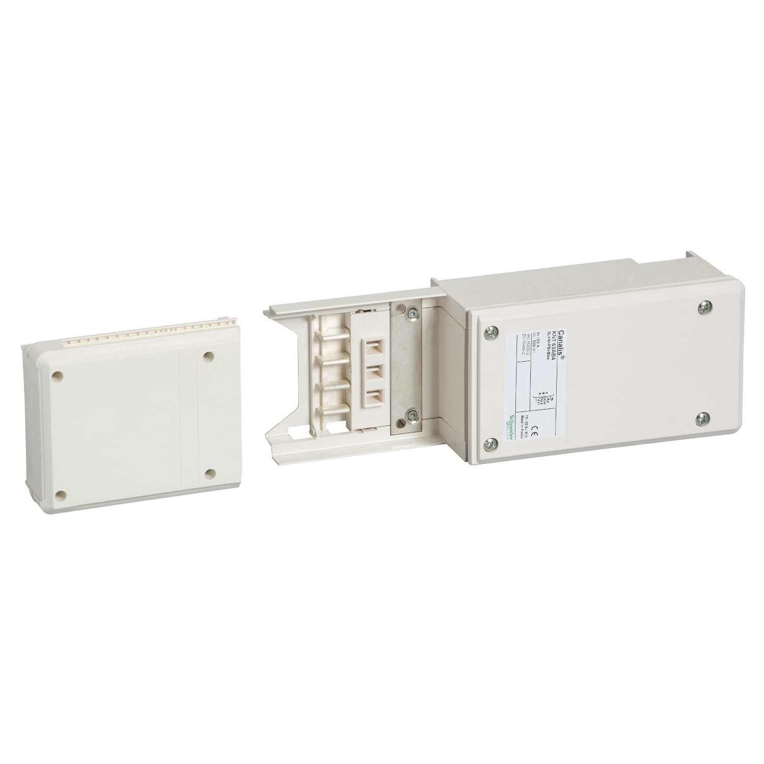 SCHNEIDER ELECTRIC - SNRKNT63AB4 KNT Endeinspeisekasten, 63A, links oder
