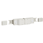 SCHNEIDER ELECTRIC - SNRKNA160ABT4 End feed unit, Canalis KNA, 160A, central mounting, polarity 3L+N+PE/3L+PEN, white RAL9001