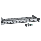 SCHNEIDER ELECTRIC - SNRVDIG118241U50 Actassi 19" con 24 RJ45 S-One cat.5e UTP
