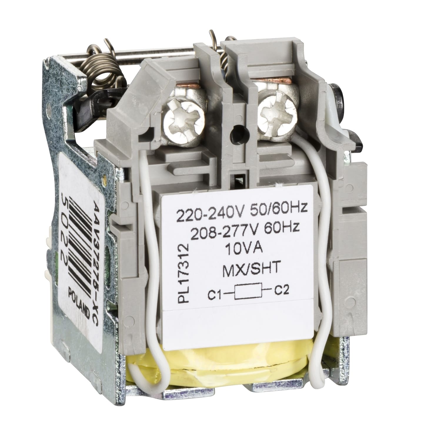 SCHNEIDER ELECTRIC - SNRLV429387 Sganciatore MX - 208..277V 60 Hz, 220..240V 50/60 Hz