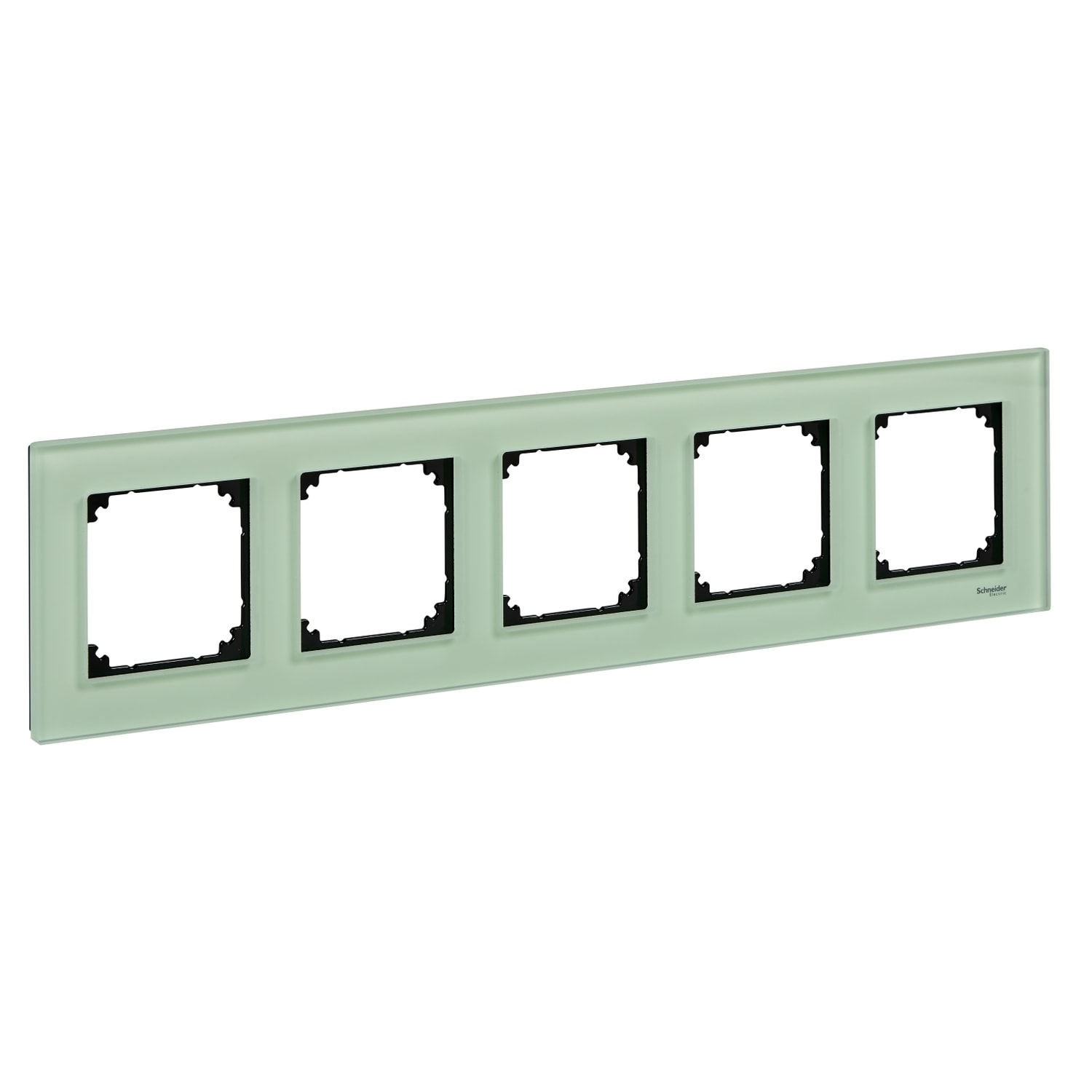 SCHNEIDER ELECTRIC - SNRMTN404504 Cornice M-Elegance, quintupla, vetro, ve