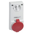 SCHNEIDER ELECTRIC - SNR82047 Presa da incasso interbloccata Unika IP44 32A 380V 3P+N+T