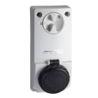 SCHNEIDER ELECTRIC - SNR82087 Presa da incasso interbloccata Unika IP65 16A 500V 3P+T