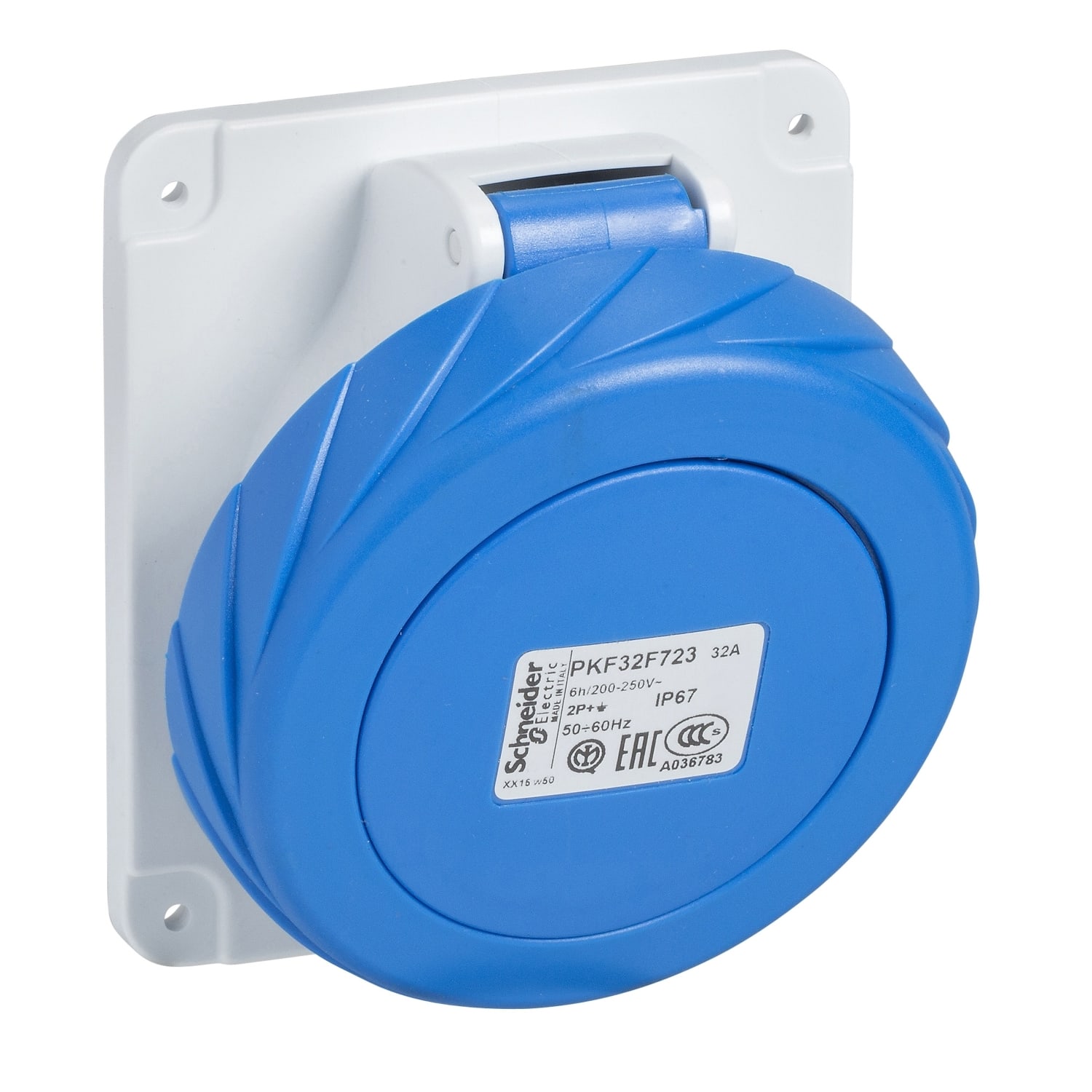 SCHNEIDER ELECTRIC - SNR81278 PRESA INC.INCL.IP67 2PT 63A 220V