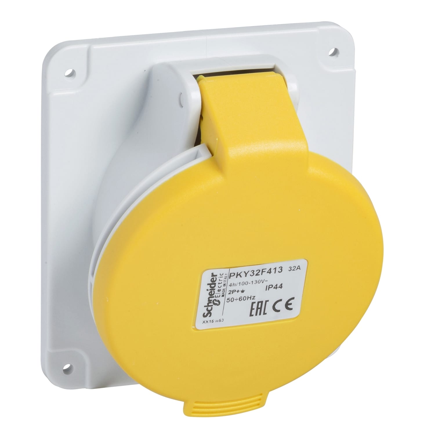 SCHNEIDER ELECTRIC - SNRPKY32F415 PratiKa socket - fast - angled - 32A - 3
