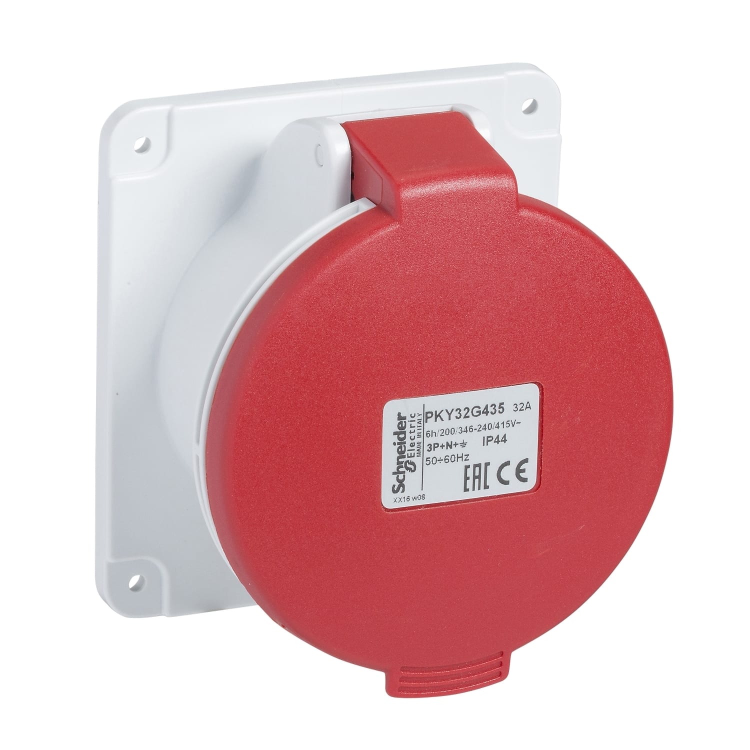 SCHNEIDER ELECTRIC - SNRPKY16G435 CEE Anbausteckdosen Schneidklemmen, 16A,