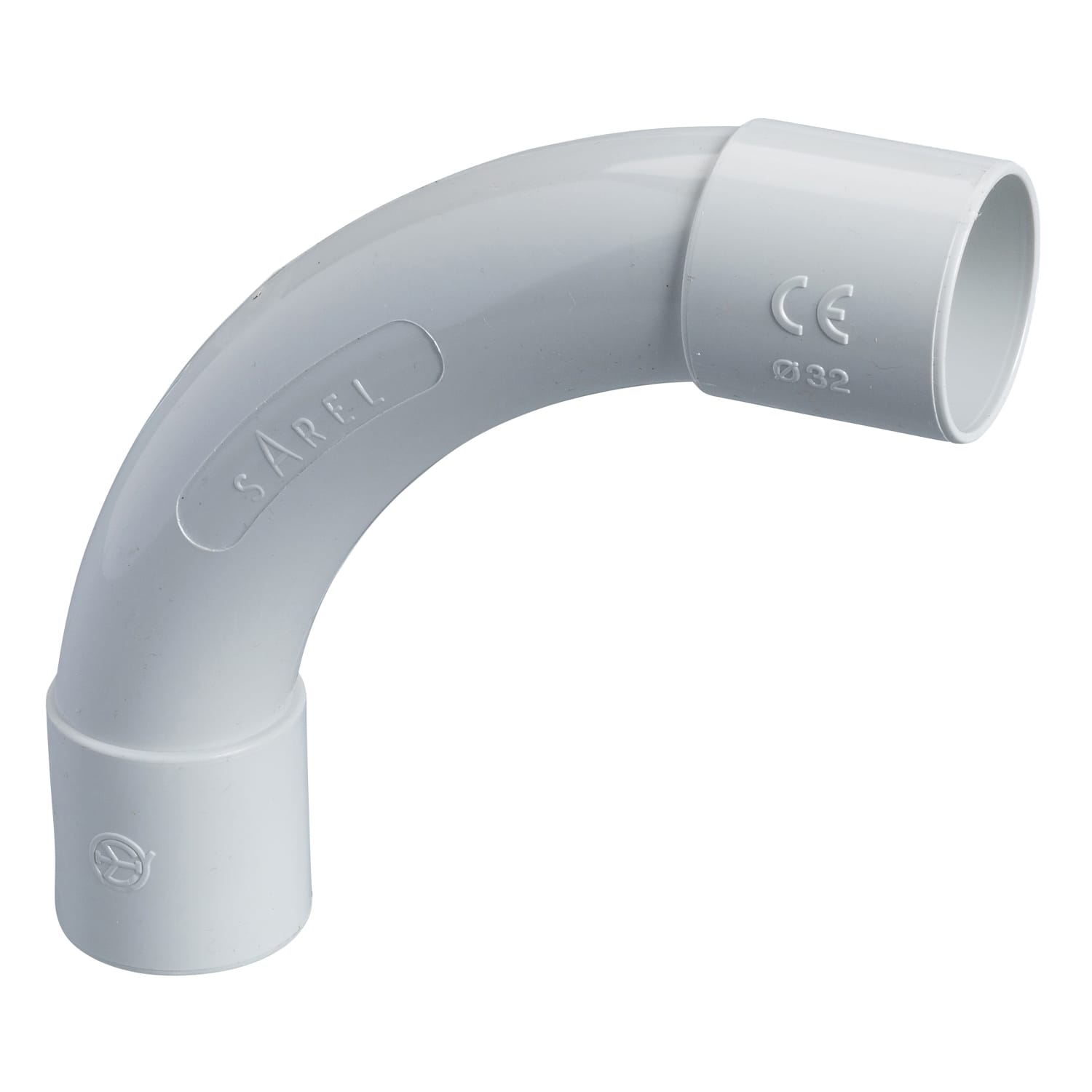 SCHNEIDER ELECTRIC - SNRSL43232 Curva a 90° NC32 tubo-tubo IP40 per tubi Ø esterno 32mm