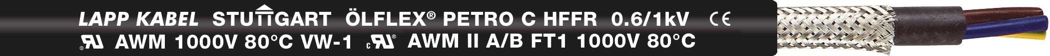 LAPP ITALIA SRL - LPP0023244 OLFLEX PETRO C HFFR 5G2,5 BK