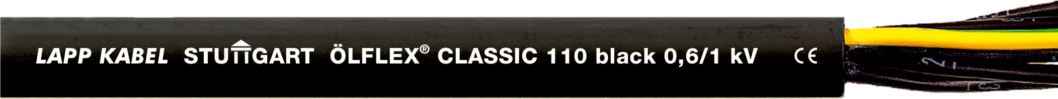 LAPP ITALIA SRL - LPP1120390 OLFLEX CLASSIC 110 BLACK 0,6/1KV 4G120