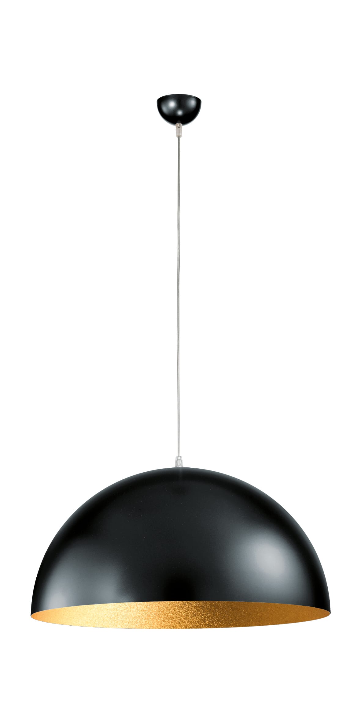ROSSINI - RSSOFU001NOS SOSPENSIONE E27 NERO/ORO SAT 1X75W