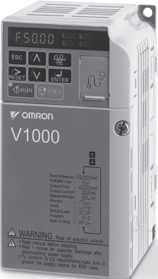 OMRON - OMRA1000FIV3030SELL INVERTER- FILTRO V1000 400 V 24 A LL