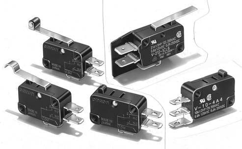 OMRON - OMRV1561A5BYOMI-258 MINIATURE BASIC SWITCH