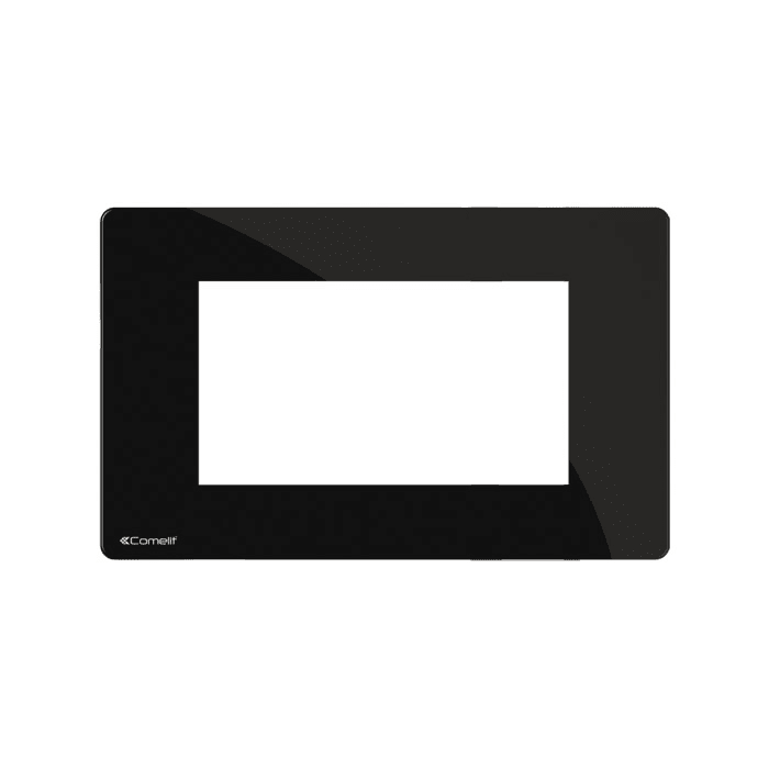COMELIT GROUP SPA - COEONE/PB/BL4 PLACCA ABSOLUTE BLACK ONE COMP BTICINO L