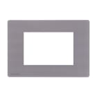 COMELIT GROUP SPA - COEONE/PG/BL3 PLACCA GRAFITE ONE COMP BTICINO LIVING L