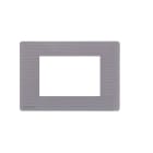 COMELIT GROUP SPA - COEONE/PG/VE4 PLACCA GRAFITE ONE COMP VIMAR EIKON E PL