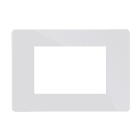 COMELIT GROUP SPA - COEONE/PW/BA3 PLACCA ALL WHITE ONE COMP BTICINO AXOLUT