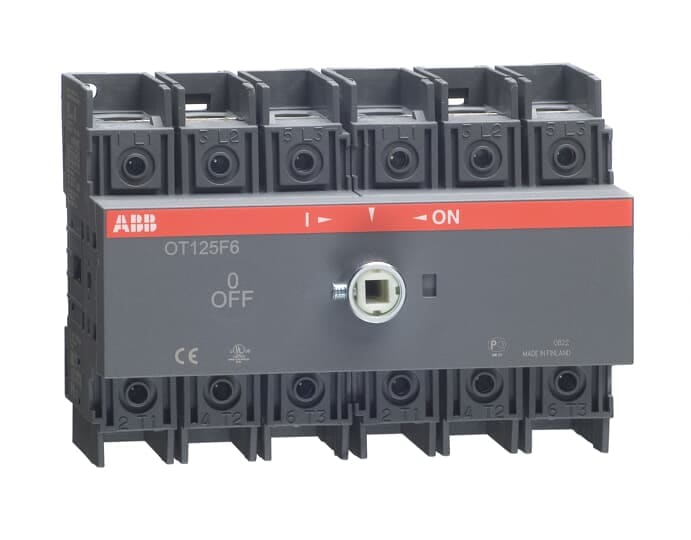 ABB SPA - ABBEE 250 5 OT125F6 SEZIONATORE 6P 125A