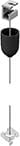 PERFORMANCE IN LIGHT - PRI310776 Staffa per fissaggio a soffitto tenditore a vite rosone in plastica 1.5m