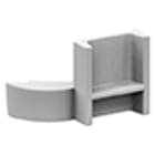 PERFORMANCE IN LIGHT - PRI310591 OTR IP40 CARTER ASYM ADAPT S-9209/IP40-G