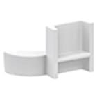 PERFORMANCE IN LIGHT - PRI310593 OTR IP40 CARTER ASYM ADAPT S-9209/IP40-W