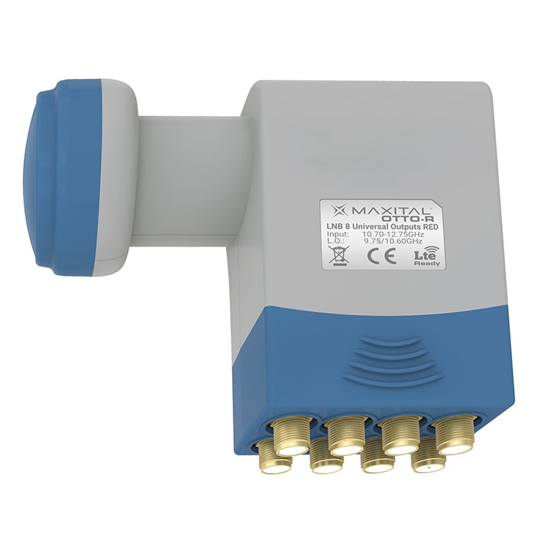 FTE MAXIMAL ITALIA S - FTEOTTO-R OTTO-R LNB 8 USCITE UNIVERSALI RED