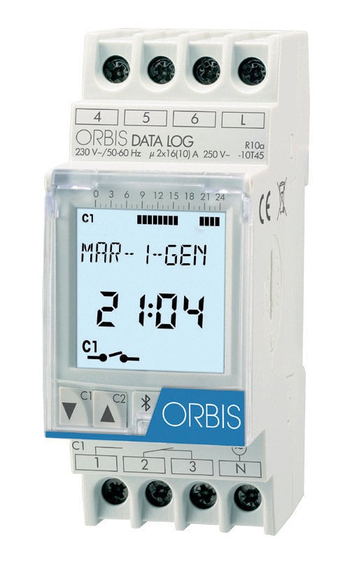 ORBIS - ORBOB174072 DATA LOG 12V AC/DC OROLOGIO 2M
