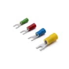 CEMBRE SPA - CEMBP-U6/1 CAPOCORDA A FORCELLA, PREISOLATO IN POLICARBONATO, BLU, PER CONDUTTORI IN RAME, HALOGEN FREE, VITE 6mm B=12 SEZIONE 1,5-2,5 mmq