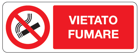 OCMEI SRL - OCMP002-820-B CART.330X500MM VIETATO FUMARE