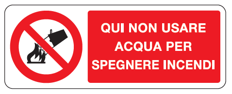 OCMEI SRL - OCMP011-749-M CART.330X250MM QUI NON USARE AC