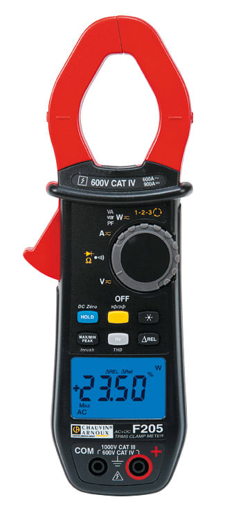 A.M.R.A. SPA - AMRP01120925 CHAUVIN ARNOUX F205 MULTIMETRO A PINZA A