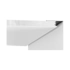 BELFIORE SRL - NVTP015C-00 Profilo in ALUMITE verniciato RAL 9010 opaco con sistema di incasso rapido.