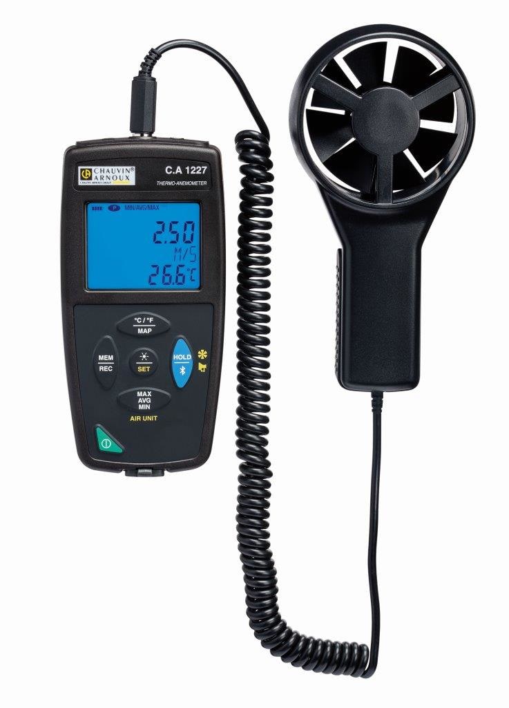 A.M.R.A. SPA - AMRP01654227 CHAUVIN ARNOUX CA 1227 TERMOANEMOMETRO