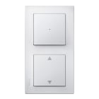 SCHNEIDER ELECTRIC - SNRMTN478219 CORNICE M-SMART DOPP.BIANCO BRIL