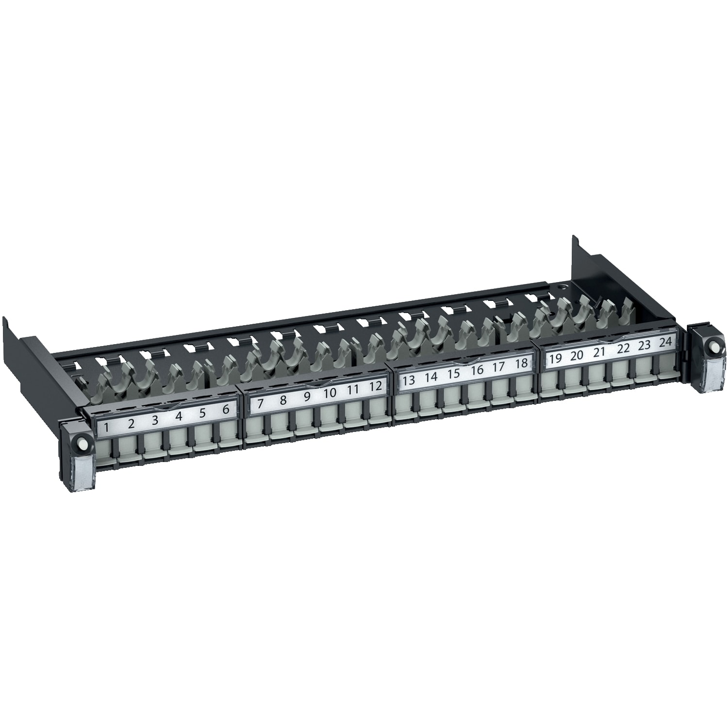 SCHNEIDER ELECTRIC - SNRVDIG112241U Actassi 19" 24 porte vuoto, UTP