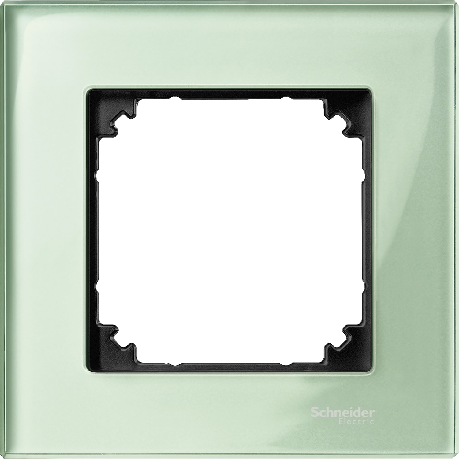 SCHNEIDER ELECTRIC - SNRMTN404104 Cornice in cristallo singola verde smer.