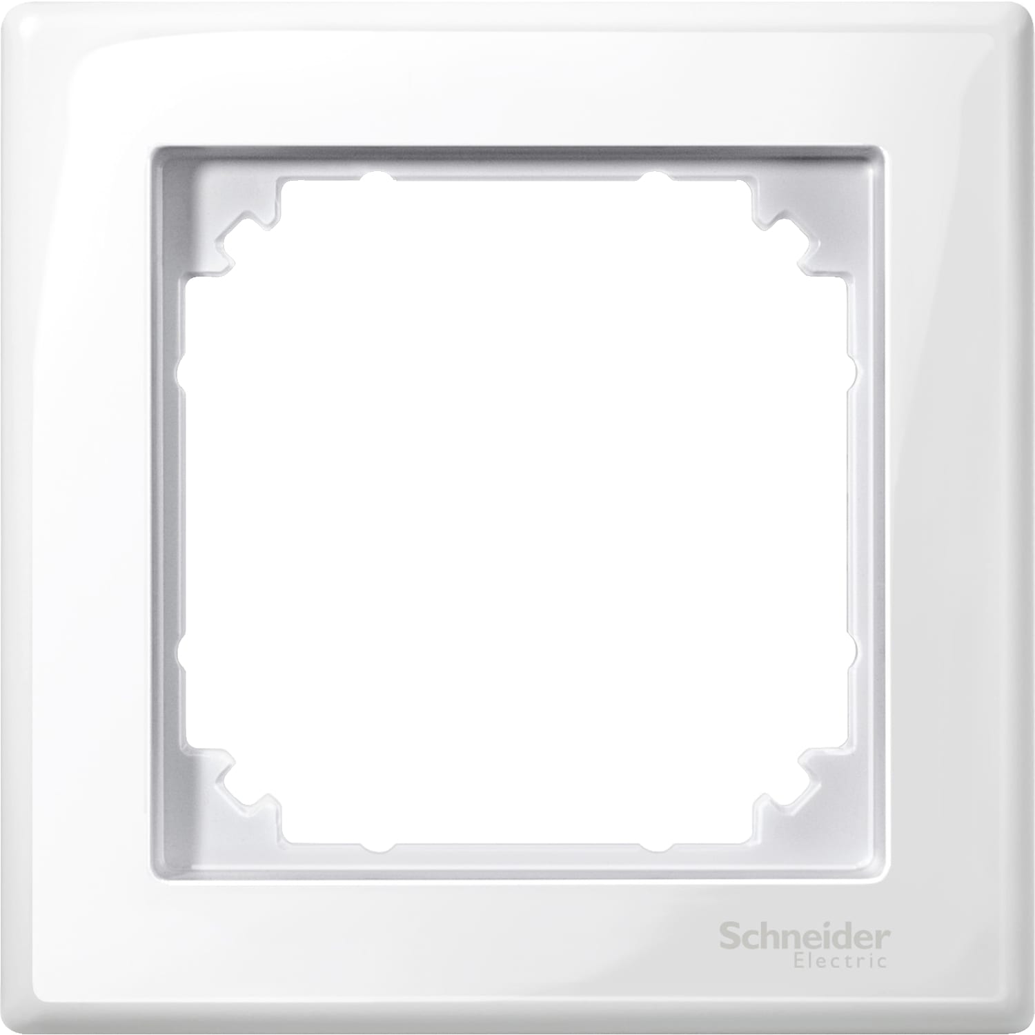 SCHNEIDER ELECTRIC - SNRMTN478119 Cornice M-SMART sing.bianco bril