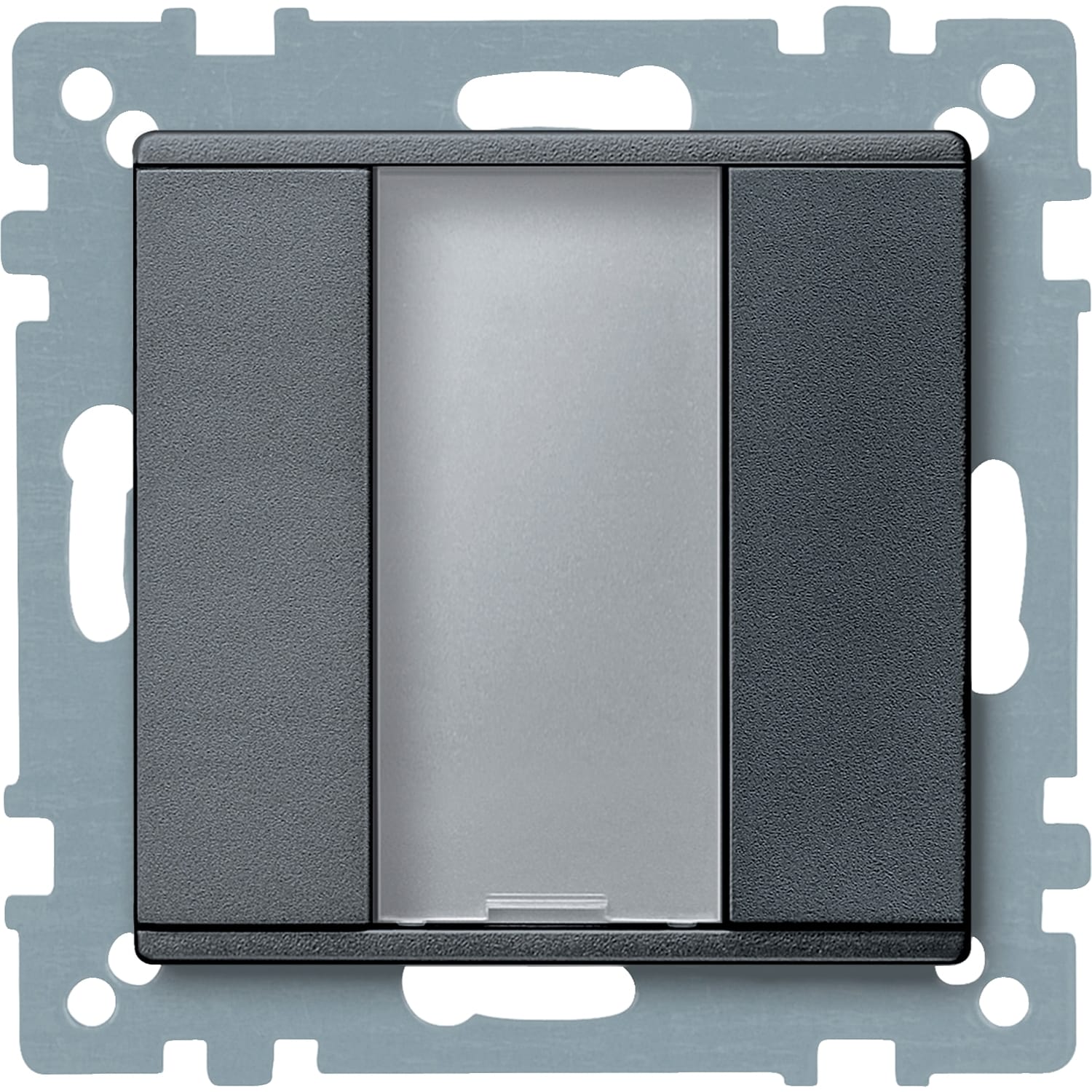 SCHNEIDER ELECTRIC - SNRMTN627514 Pulsantiera multifunzione singola plus, antracite, SystemM