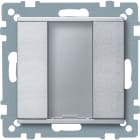 SCHNEIDER ELECTRIC - SNRMTN627560 Pulsantiera multifunzione singola plus, alluminio, SystemM