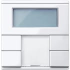 SCHNEIDER ELECTRIC - SNRMTN6212-0325 Pulsantiera multifunzione doppia con unità controllo T ambiente bianco attivo SM