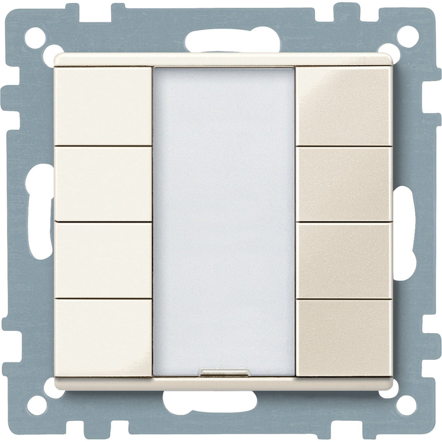 SCHNEIDER ELECTRIC - SNRMTN617444 Pulsantiera multifunzione quadrupla plus, bianco, SystemM