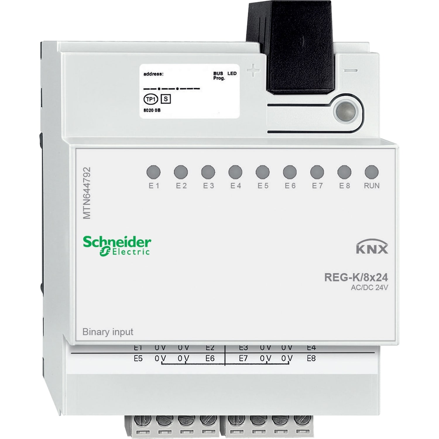 SCHNEIDER ELECTRIC - SNRMTN644792 INGRESSO BINARIO REG-K/8X24