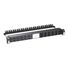 SCHNEIDER ELECTRIC - SNRVDIG328241BX0 ACTASSI ANGOLARE CON 24 RJ45 CAT.6A FTP